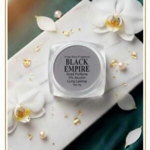 Black Empire – Premium Solid Perfume (8g) | Alcohol-Free & Long Lasting
