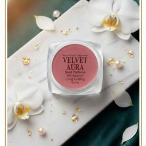 Velvet Aura – Premium Solid Perfume (8g) | Alcohol-Free & Long Lasting